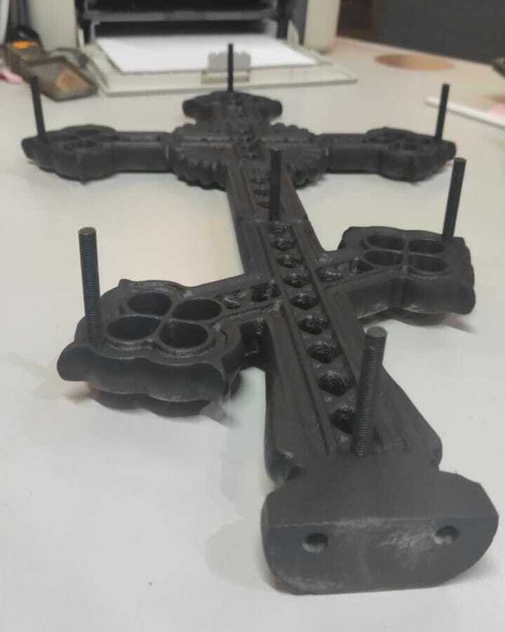 Крест из чугуна для памятника 83011