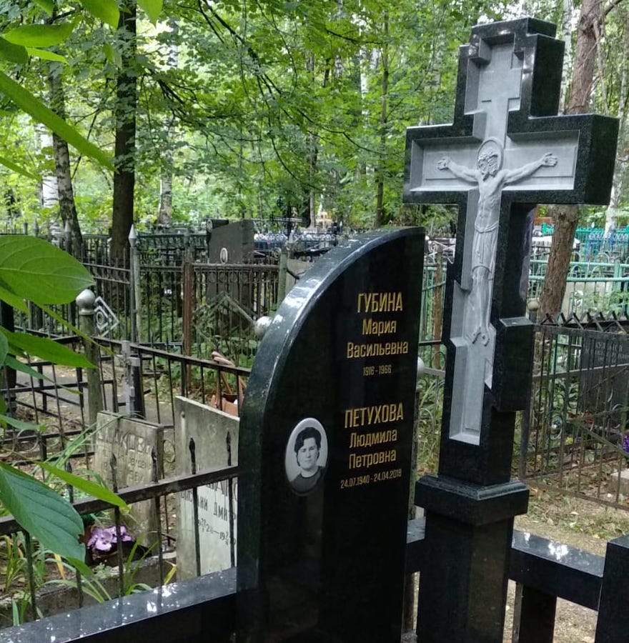 Памятник-крест с распятием 18427