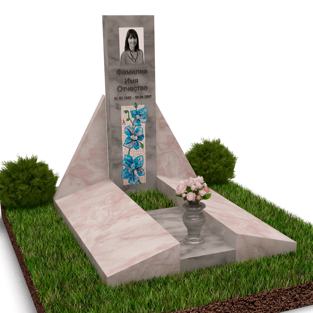 Мемориальный комплекс с мозаикой № 18883