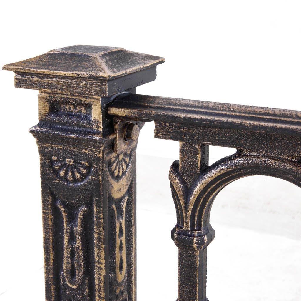 Ограда из чугуна на могилу 82927