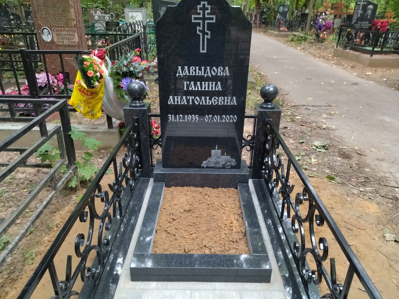 свечи рисунок на памятник 92047