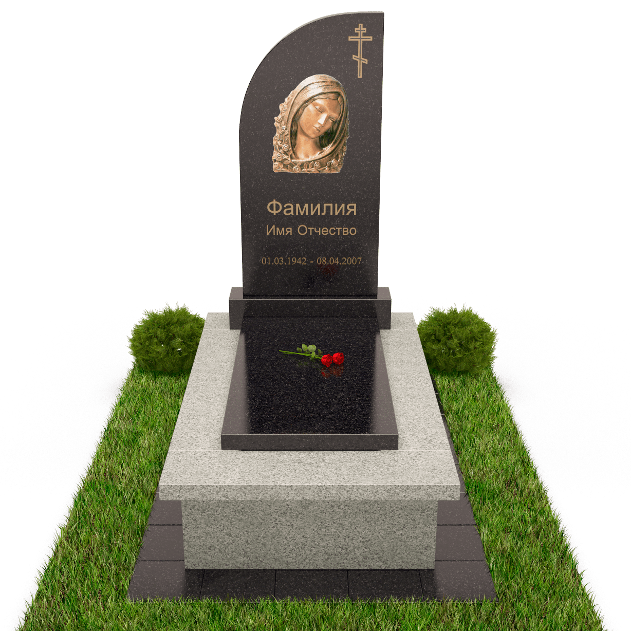 Европейский комплекс с барельефом из бронзы 18868