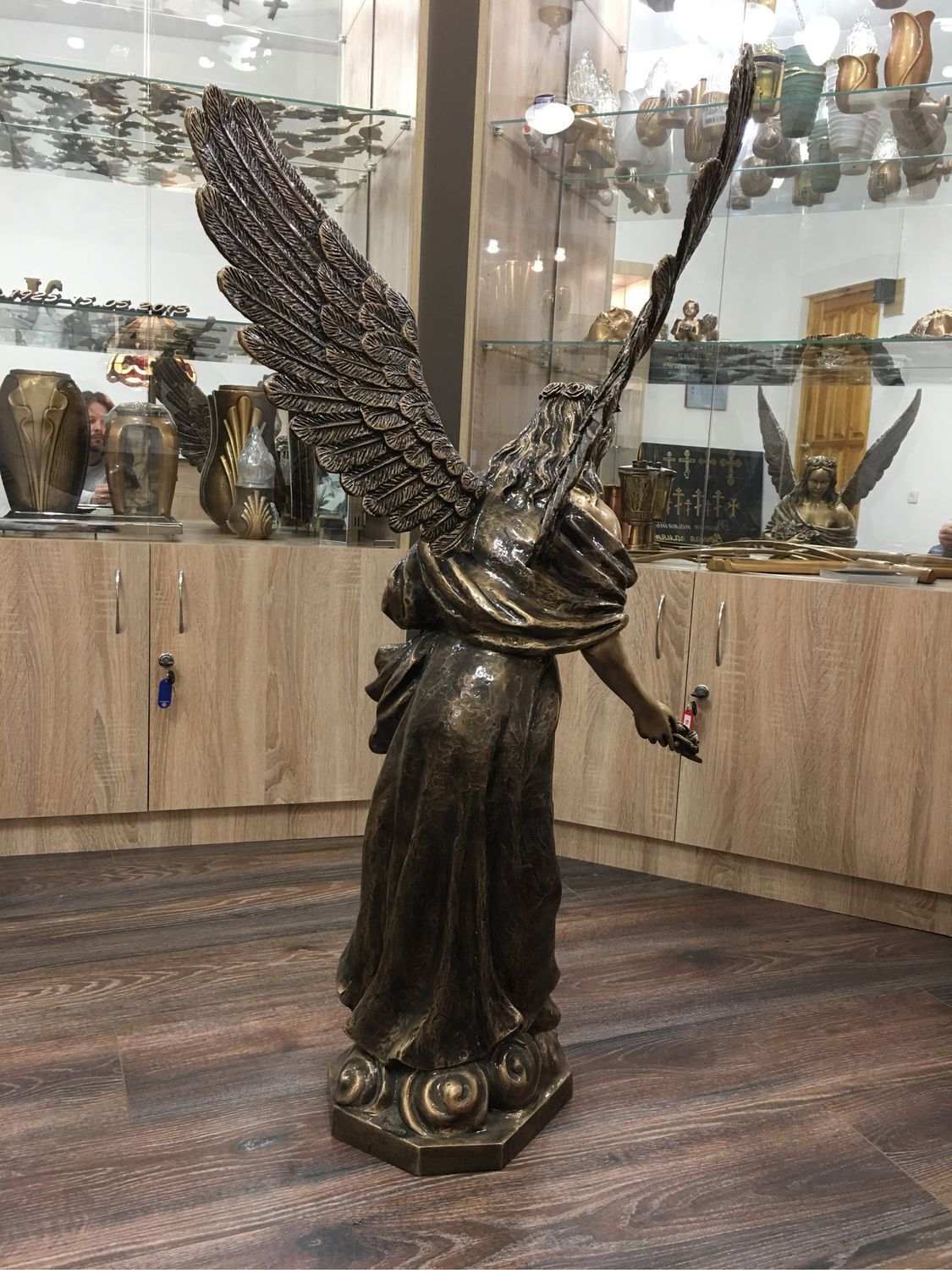 Ангел из бронзы на памятник 82148