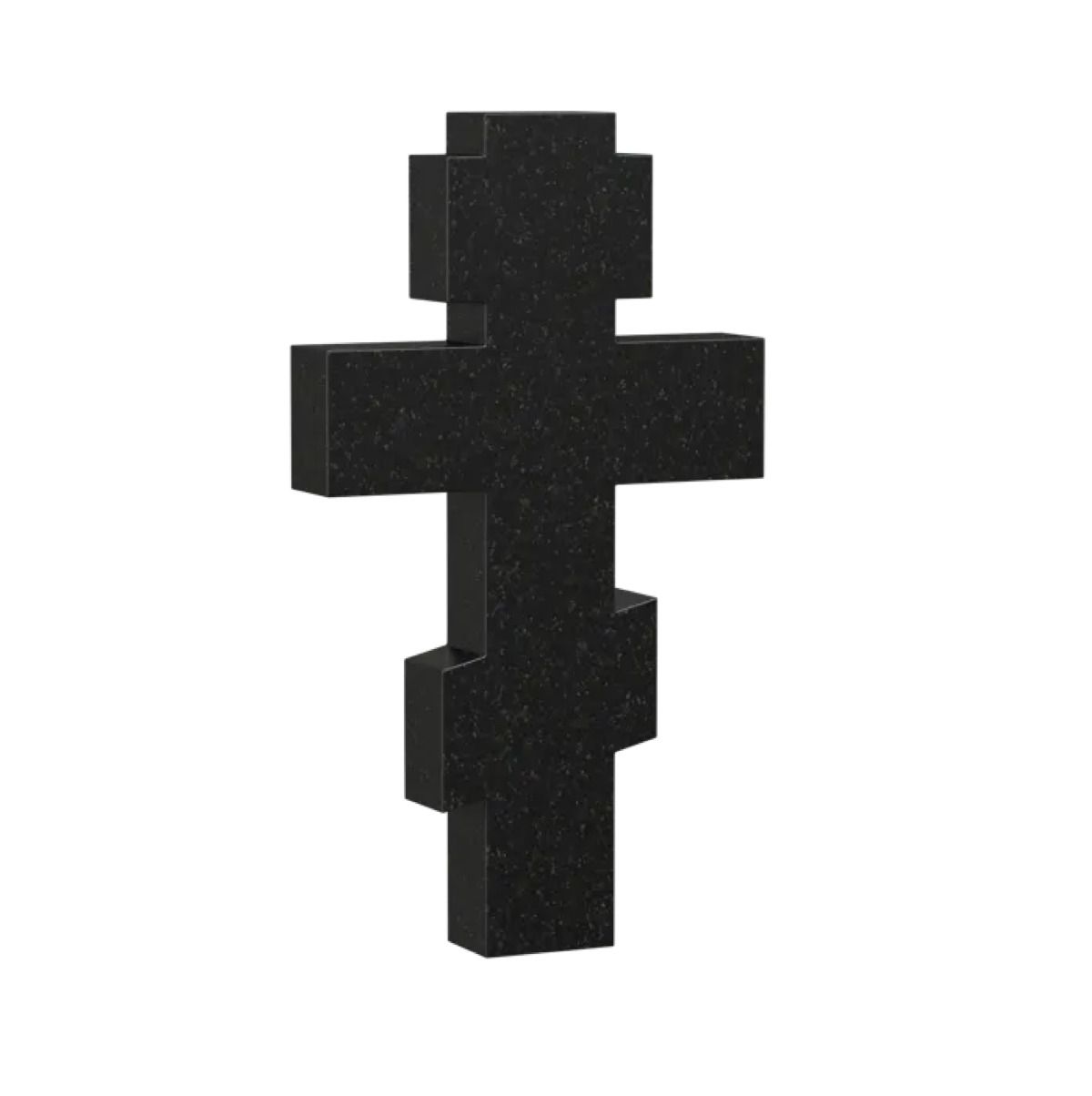 Восьмиконечный крест на могилу из гранита 17905