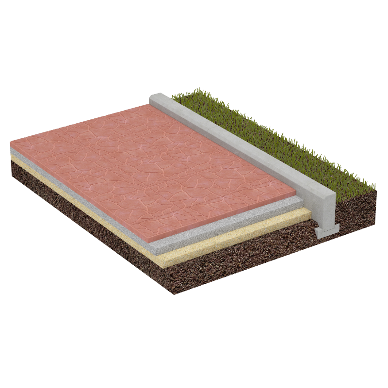 Тротуарная плитка тучка на могилу 60114