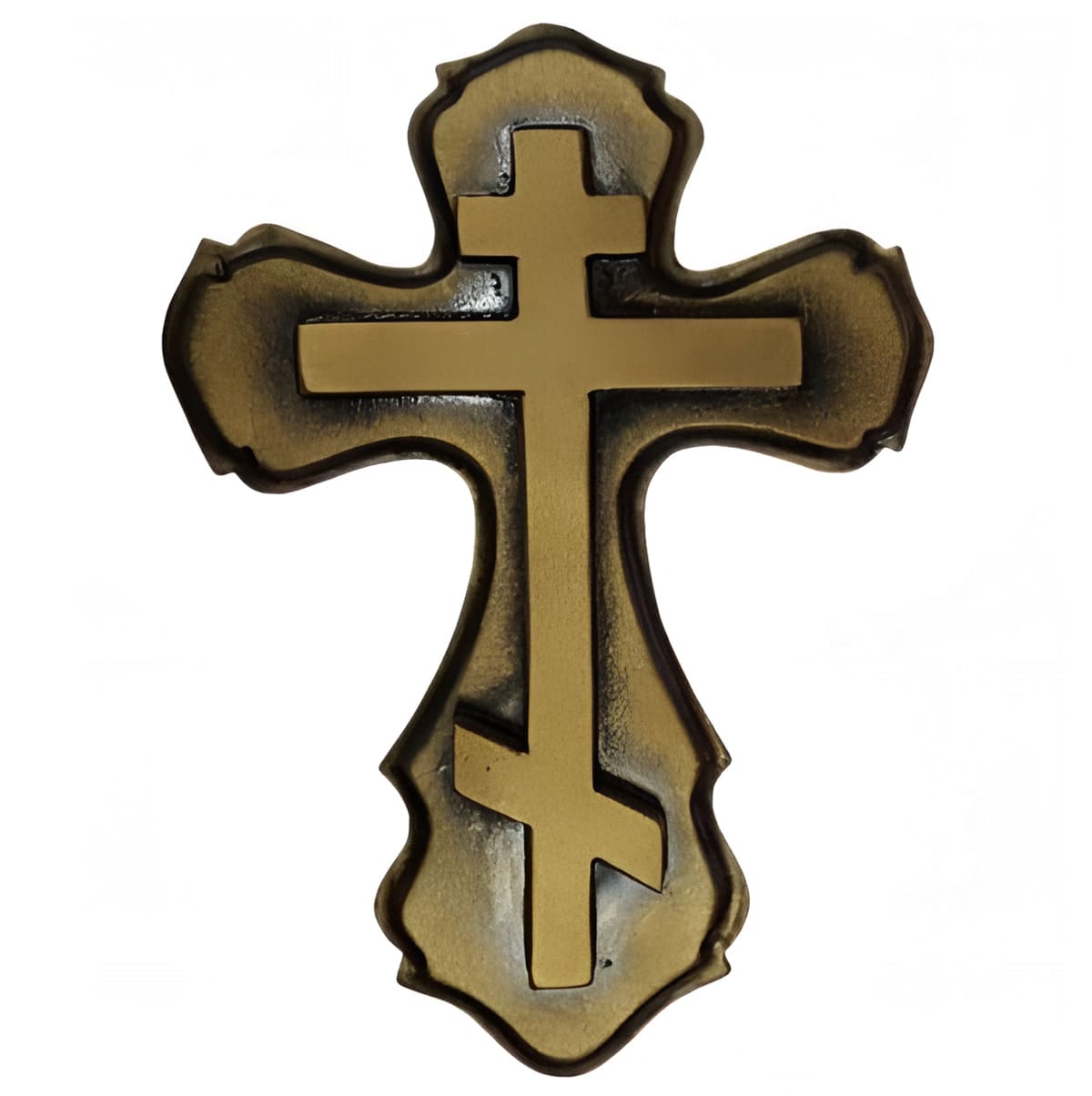 крест на памятник белый из акрила 82217