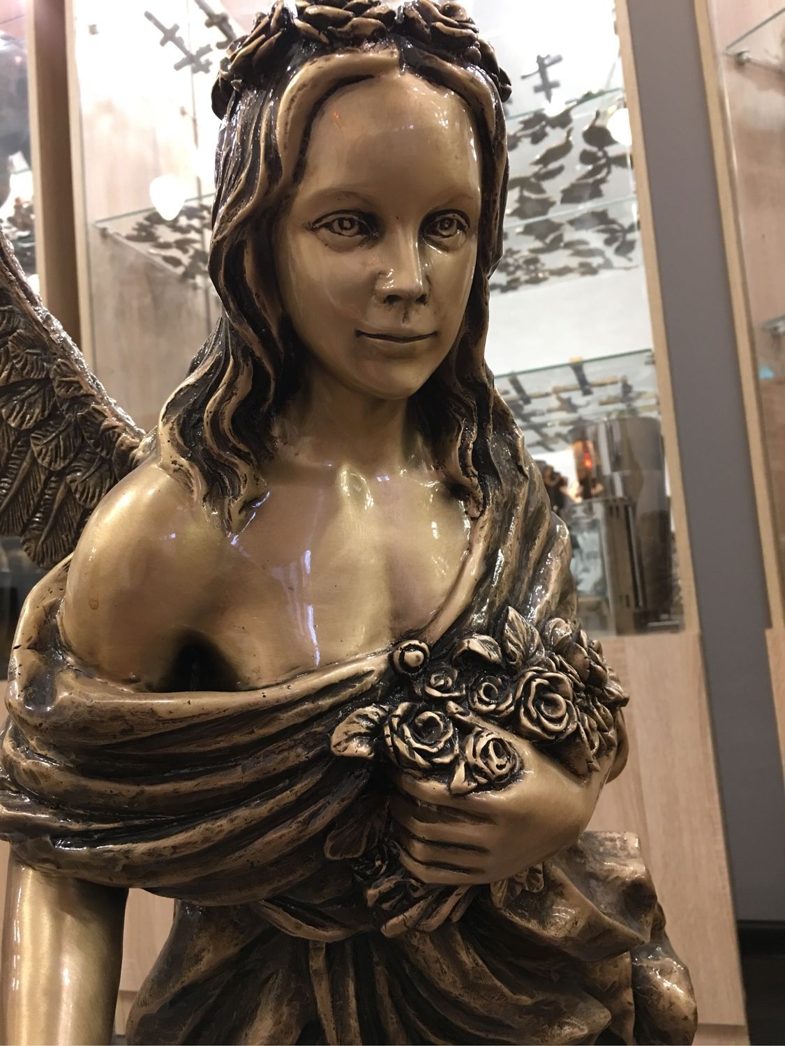 Ангел из бронзы на памятник 82148