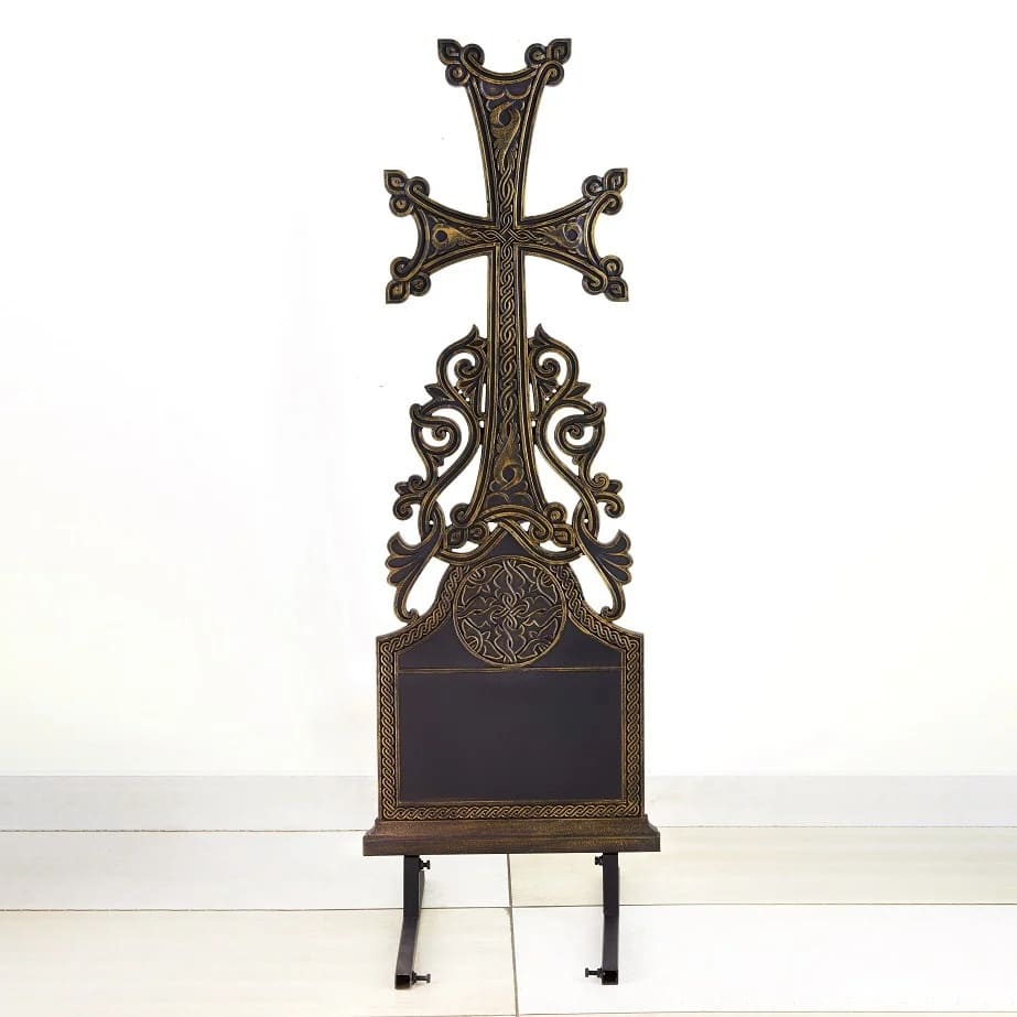 Крест хачкар из чугуна 83007
