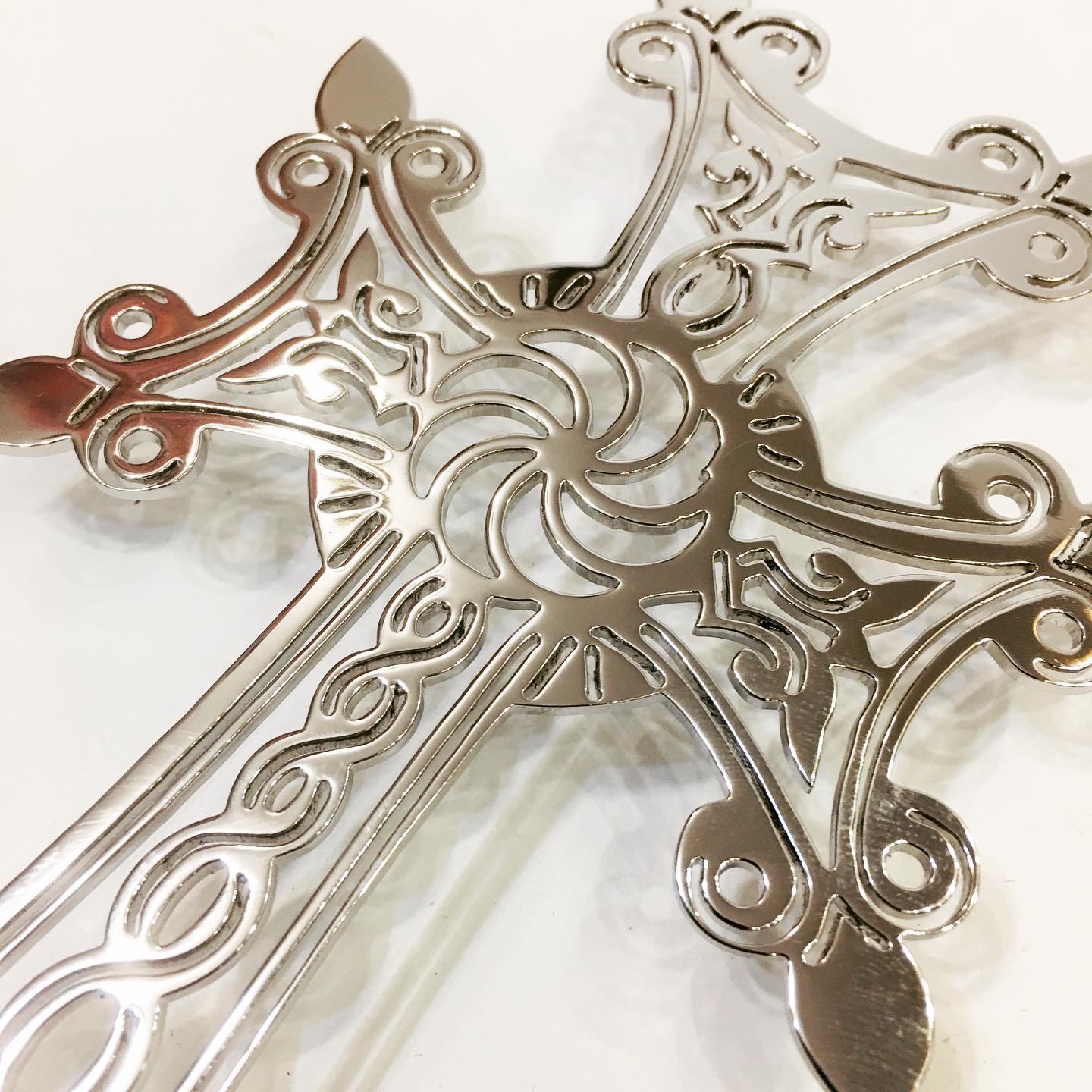 Крест хачкар из нержавеющей стали 82191