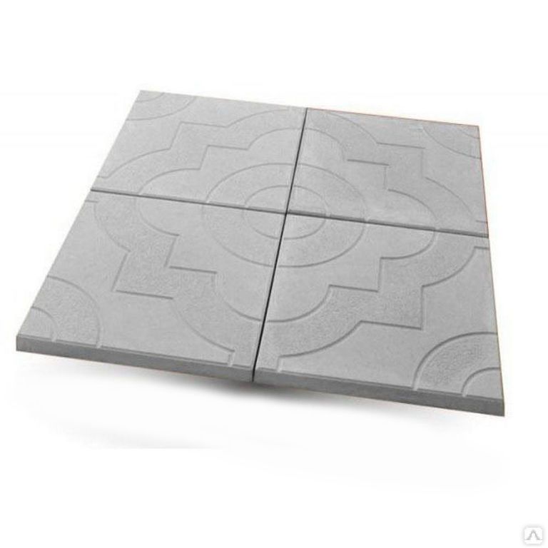 Тротуарная плитка Ажур на могилу 60018