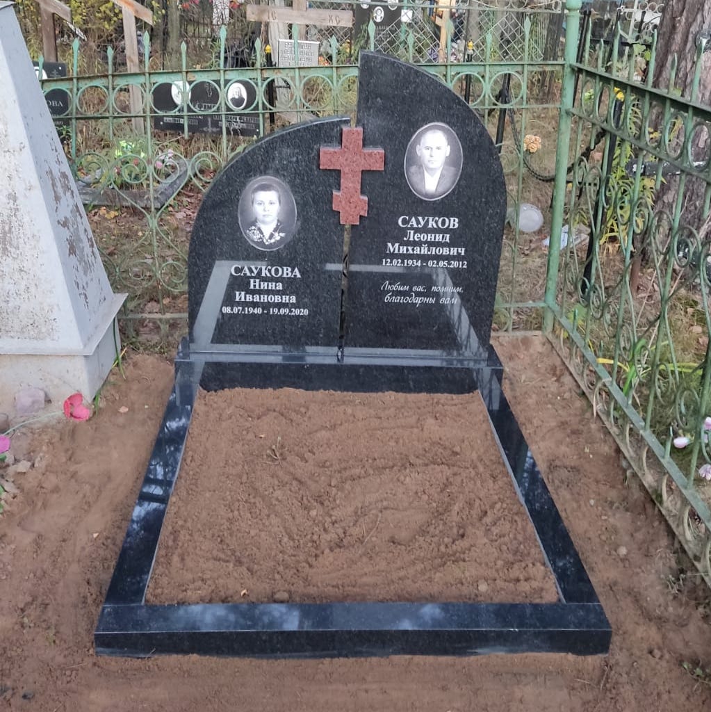 2 памятника с накладным крестом 18522