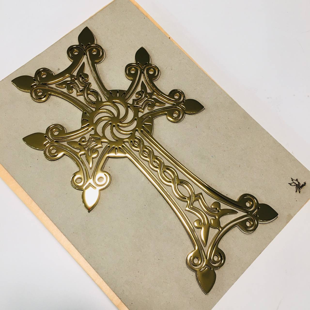 Крест хачкар из нержавеющей стали 82191