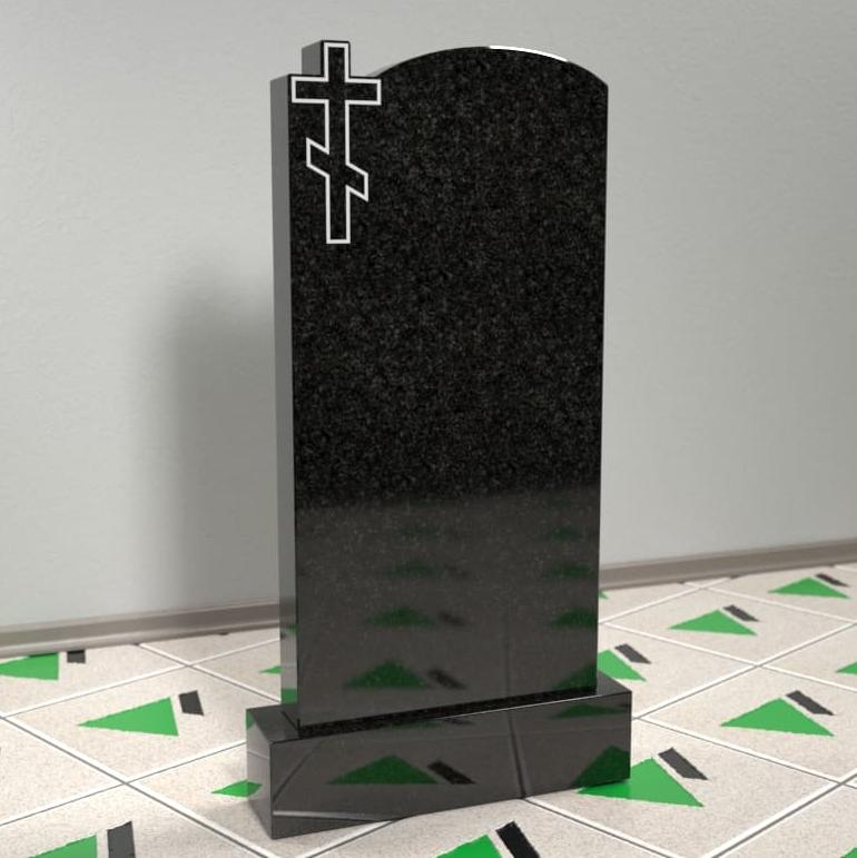 Православный классический памятник с крестом 10415