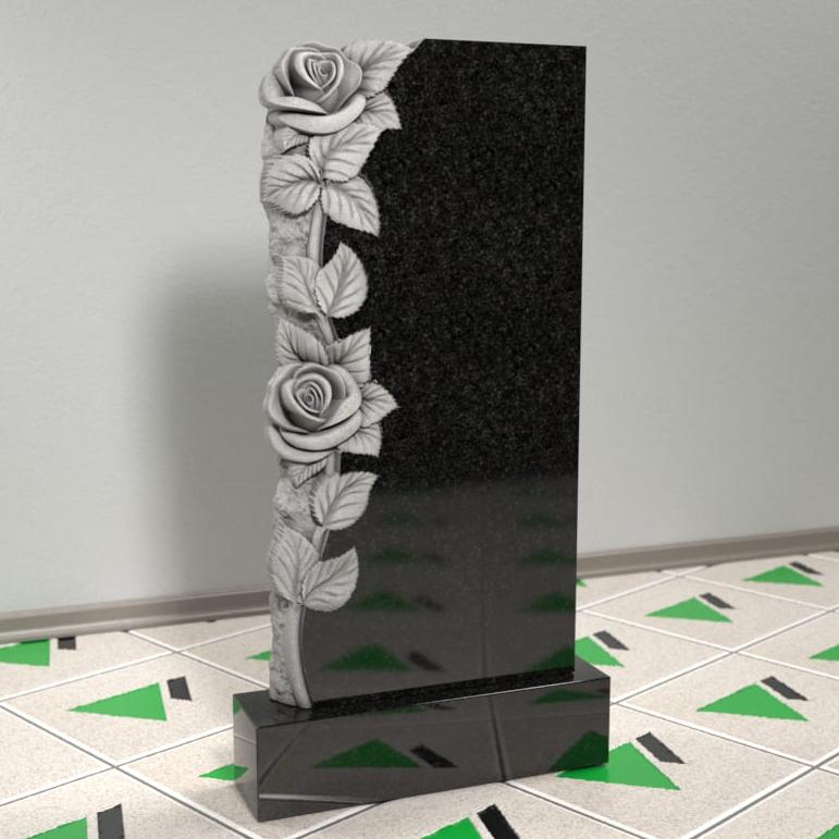 Памятник с розами № 12581