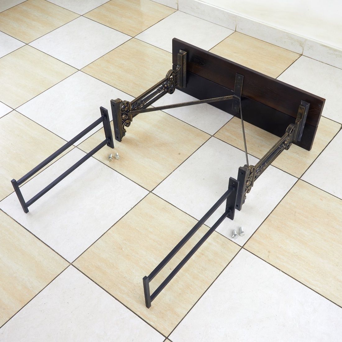 Скамейка на могилу чугунная 82970