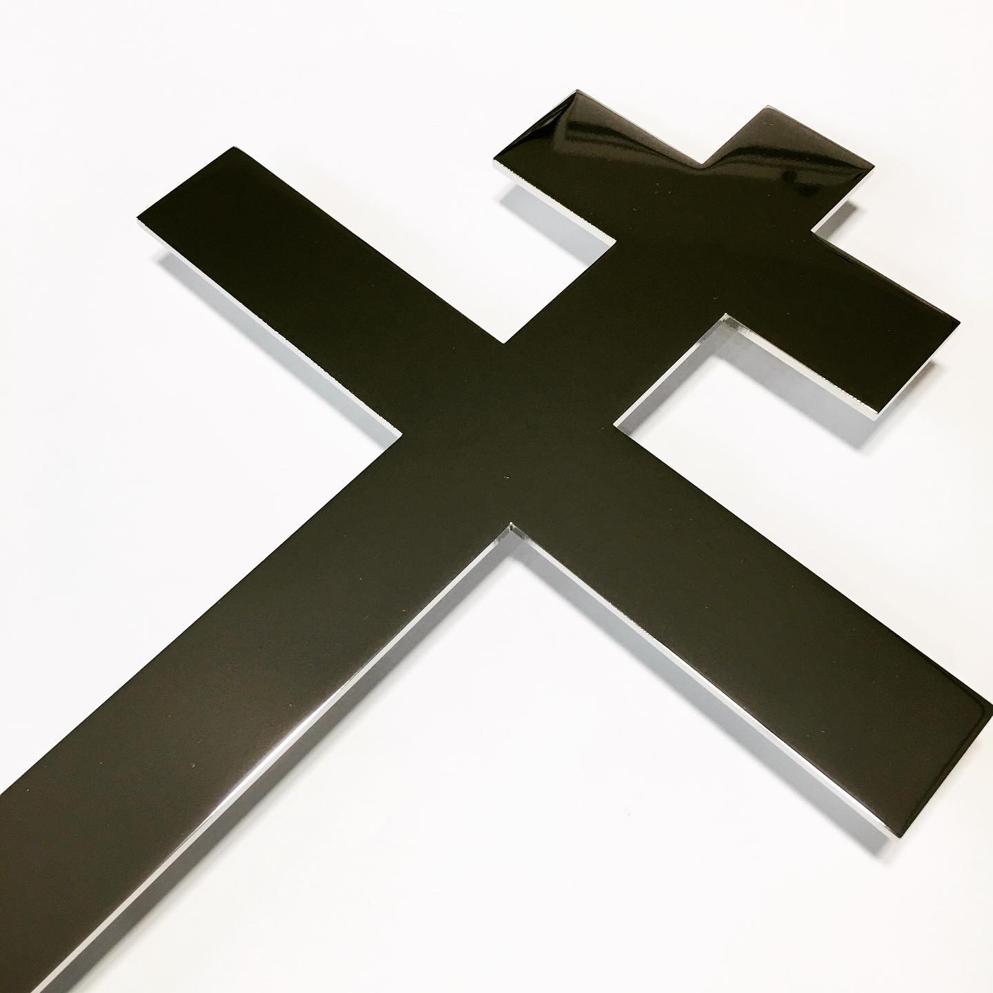 Православный крест из нержавеющей стали 83108