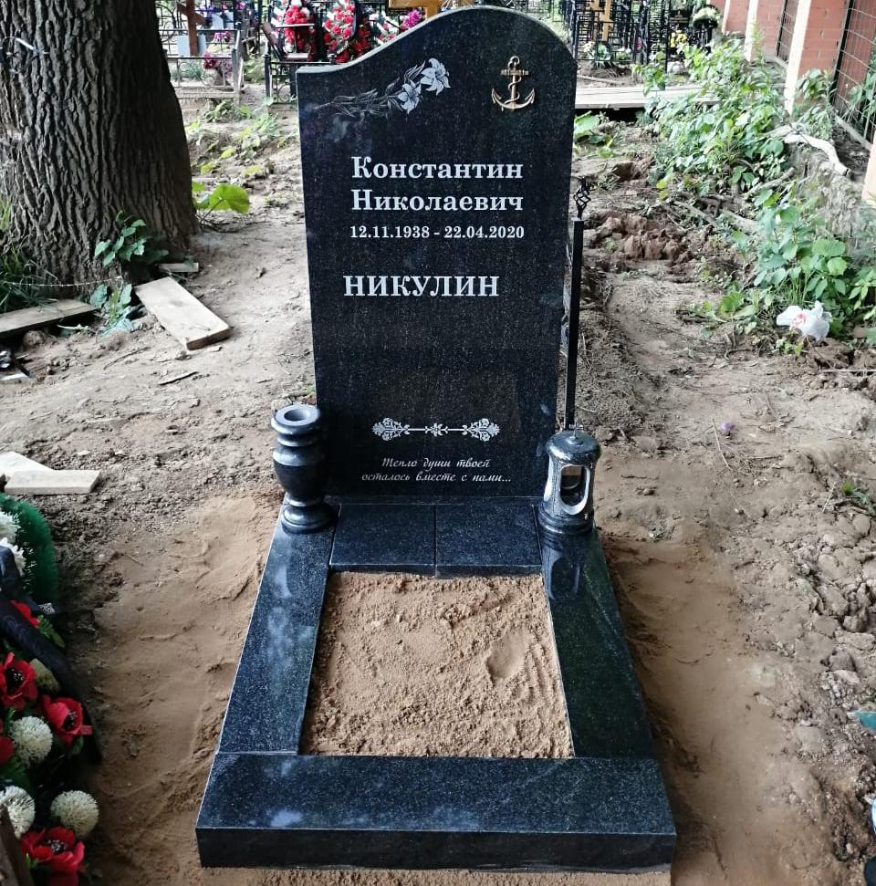 Якорь с канатом на памятник из бронзы