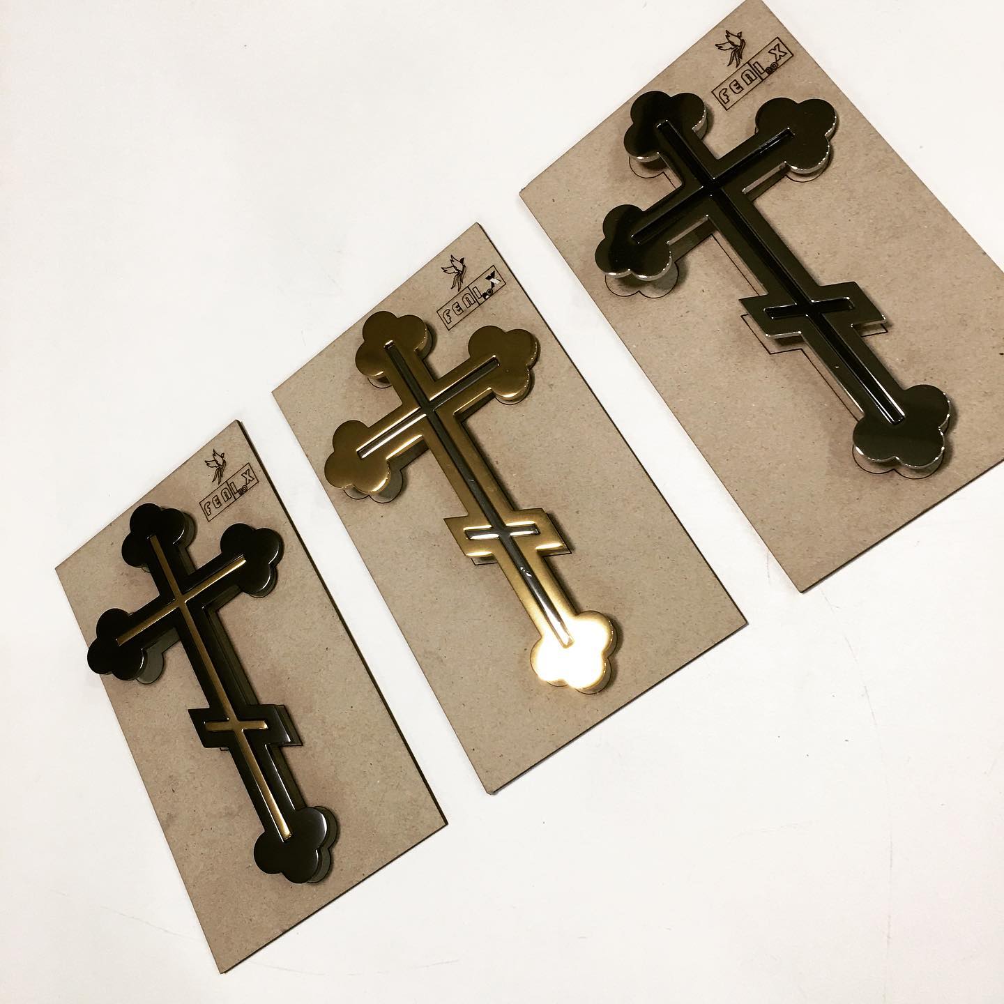 Православный крест из нержавеющей стали 83109