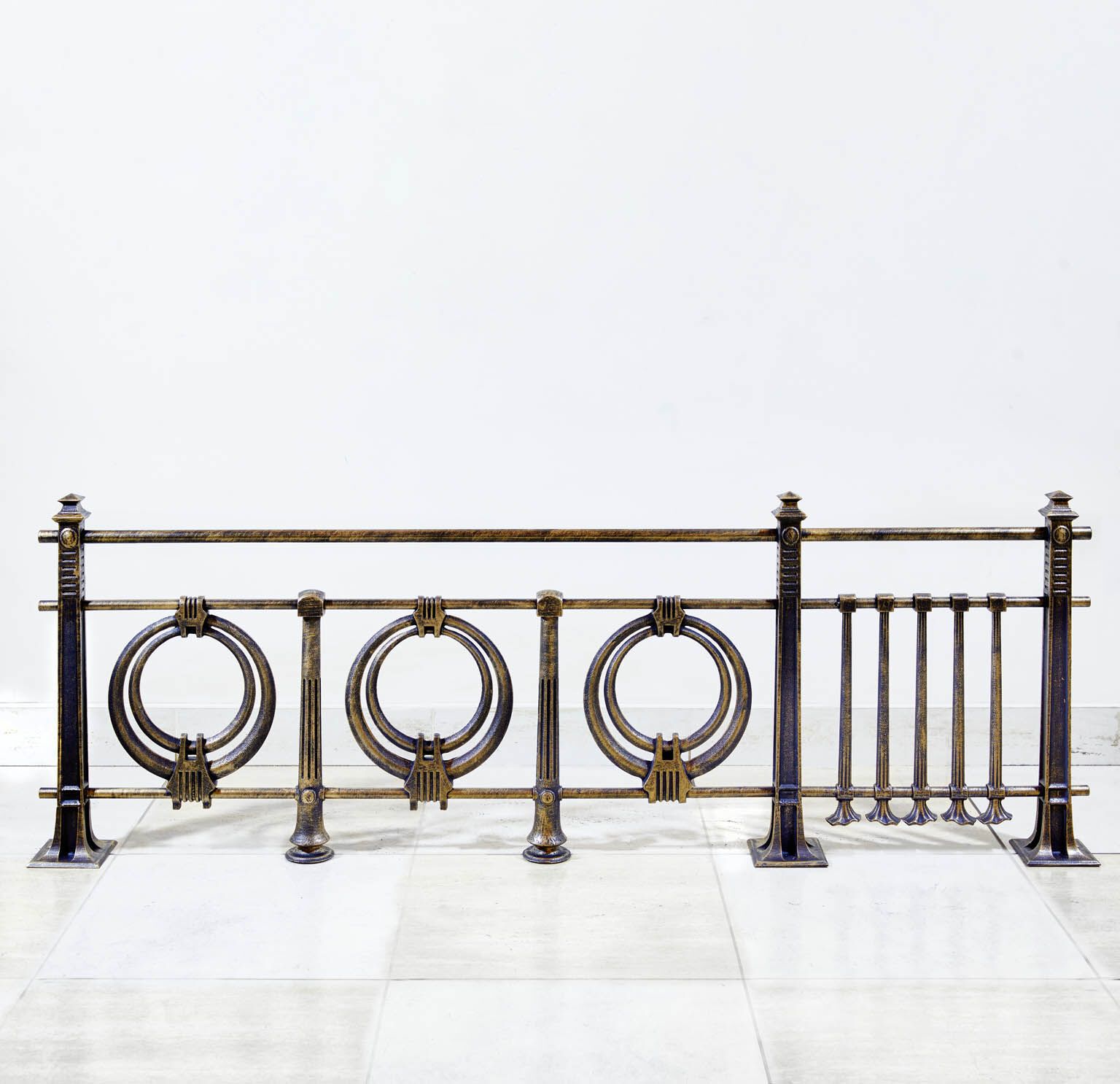 Ограда из чугуна на могилу 82928