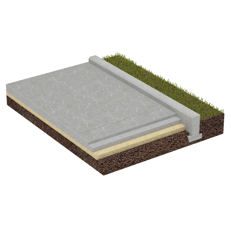 Тротуарная плитка для обустройства могил 60014