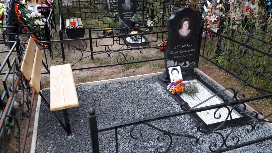 Гранитный щебень для благоустройства могилы