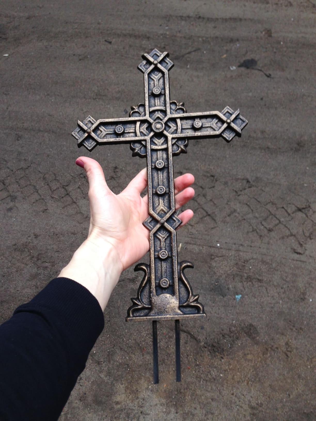 Крест чугунный для памятника 83013