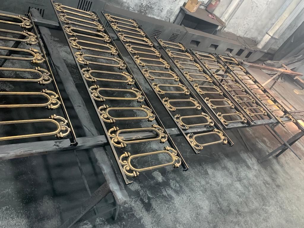 Ограда чугунная на могилу 82922