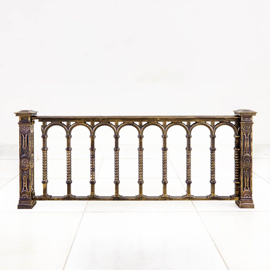 Ограда из чугуна на могилу 82927