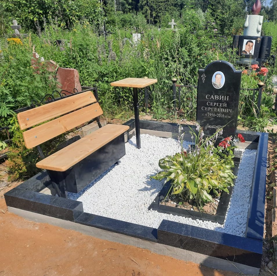 Цоколь на могилу недорогой 22103