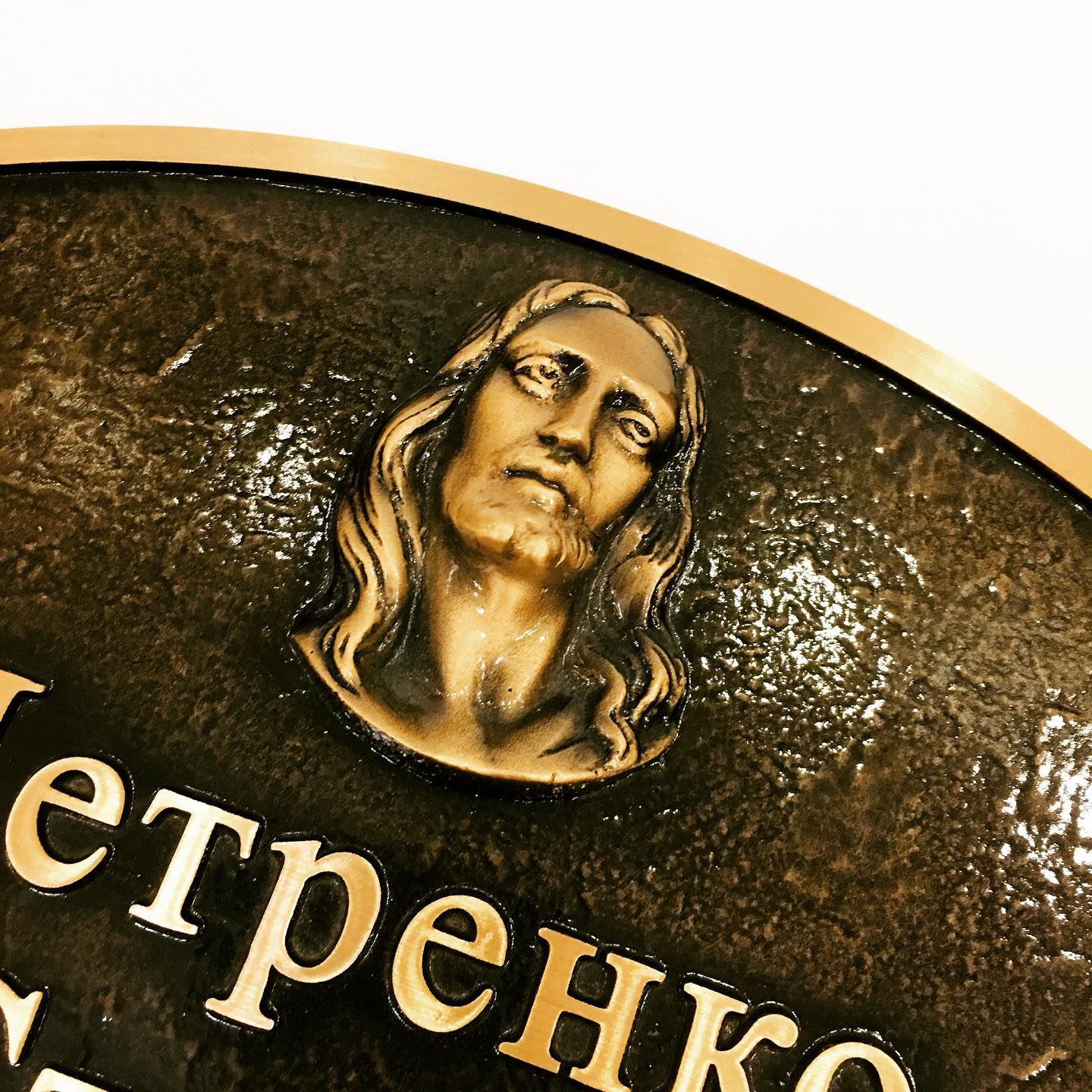 Табличка из бронзы Италия Cagiatti 81944