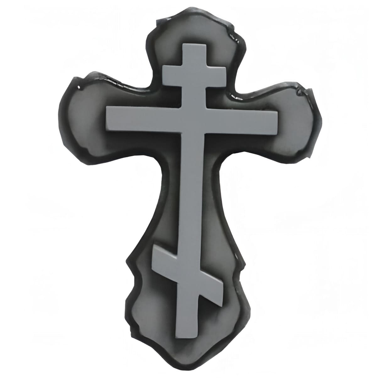 крест на памятник белый из акрила 82217