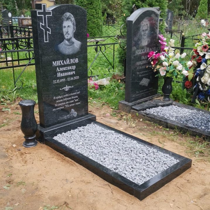 Гранитный щебень для благоустройства могилы