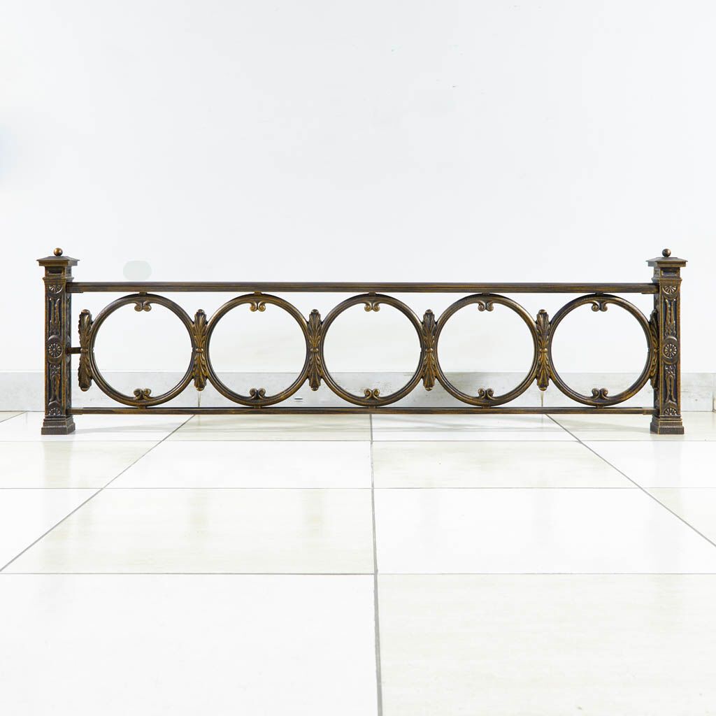 Ограда из чугуна на могилу 82925