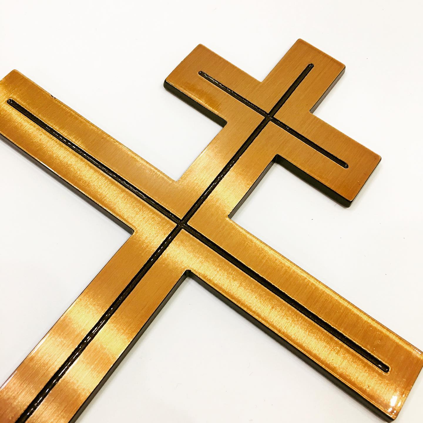 Крест из бронзы восьмиконечный 82195