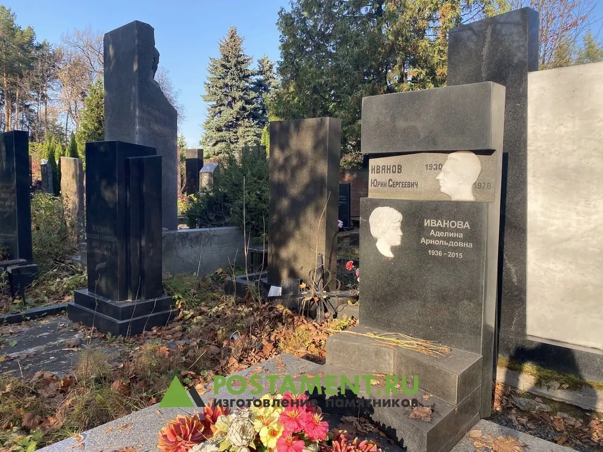 Памятники на могилу - стандартные размеры