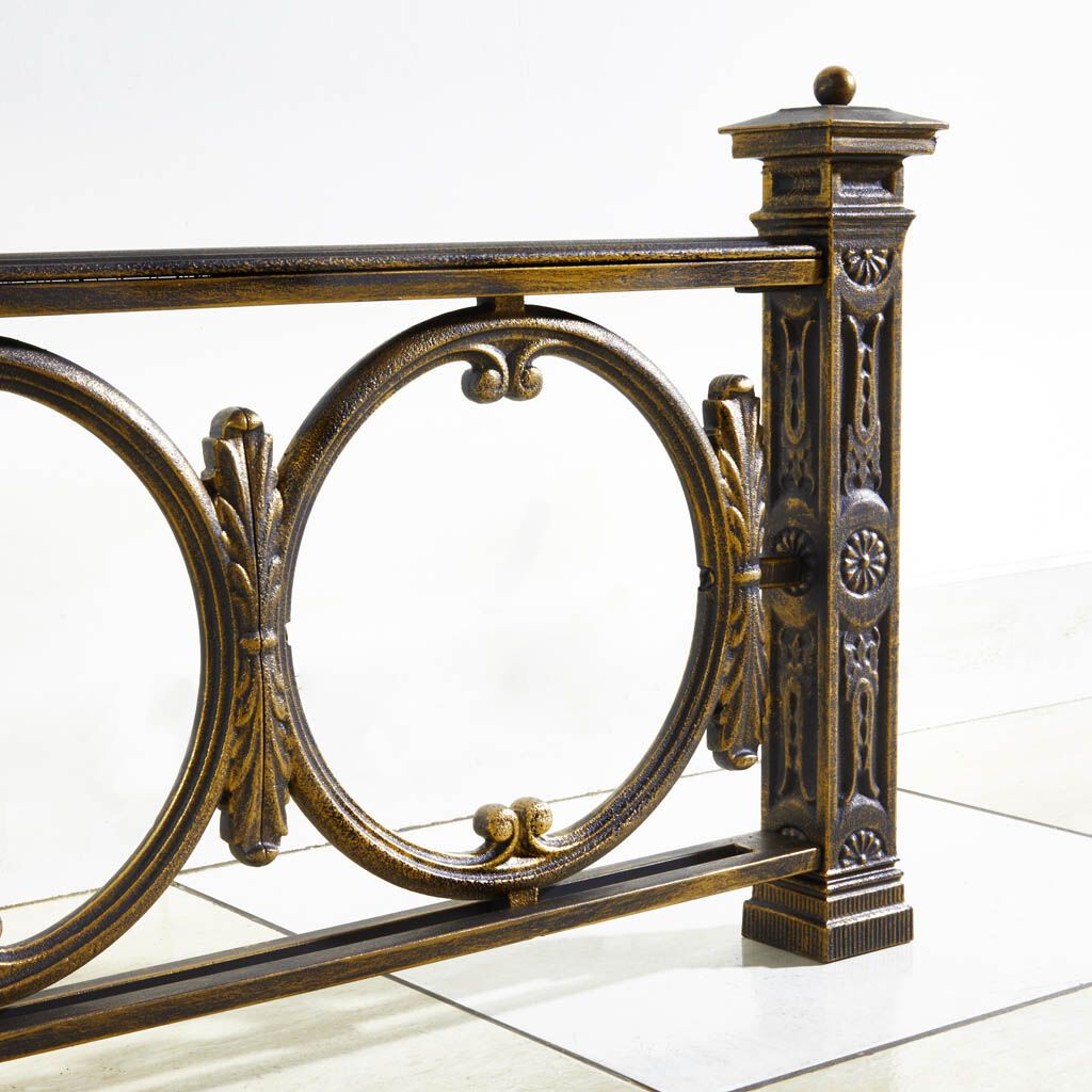 Ограда из чугуна на могилу 82925