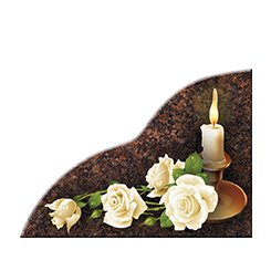 Свеча из керамики на памятник 91982