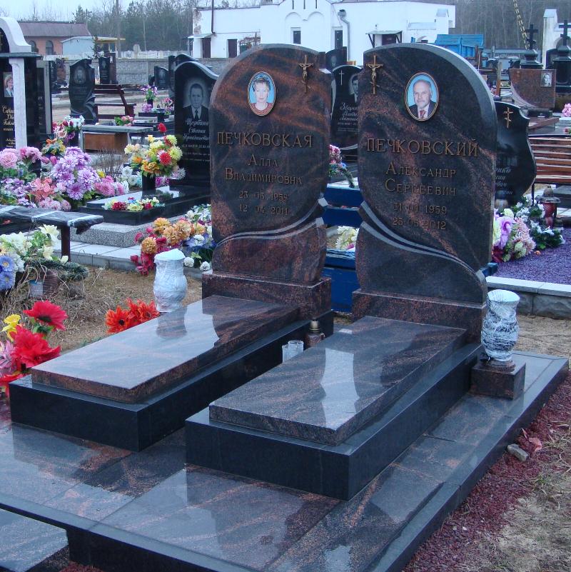 Рамка овальная бронзовая на памятник 82096