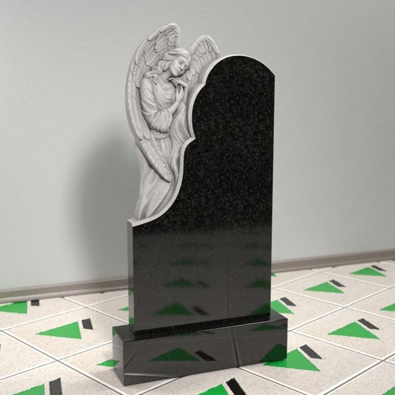 Памятник с ангелом на могилу 14119