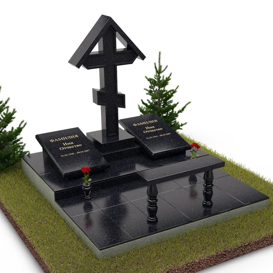 Мемориальный комплекс со старообрядческим крестом № 18828