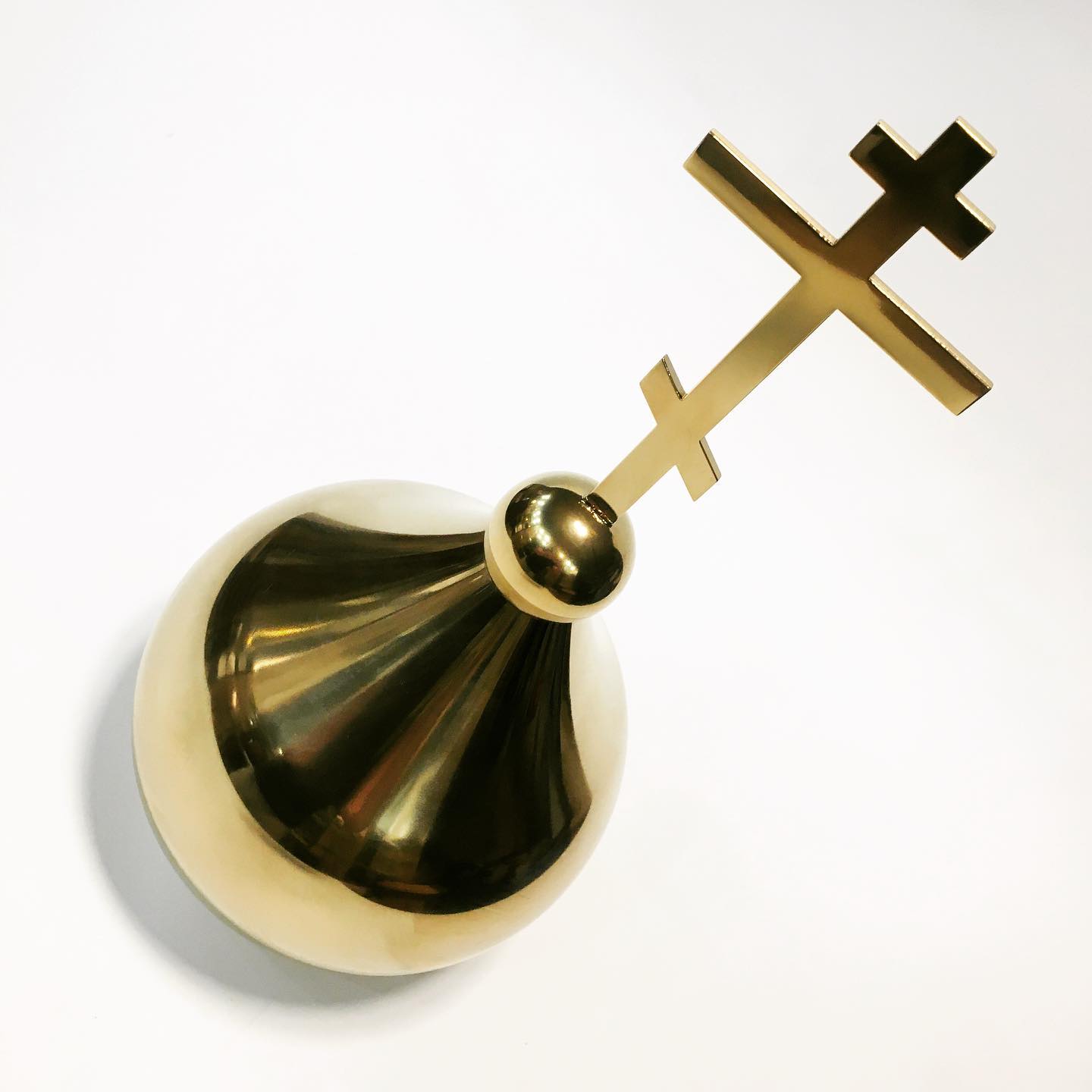 Православный крест из нержавеющей стали 83110