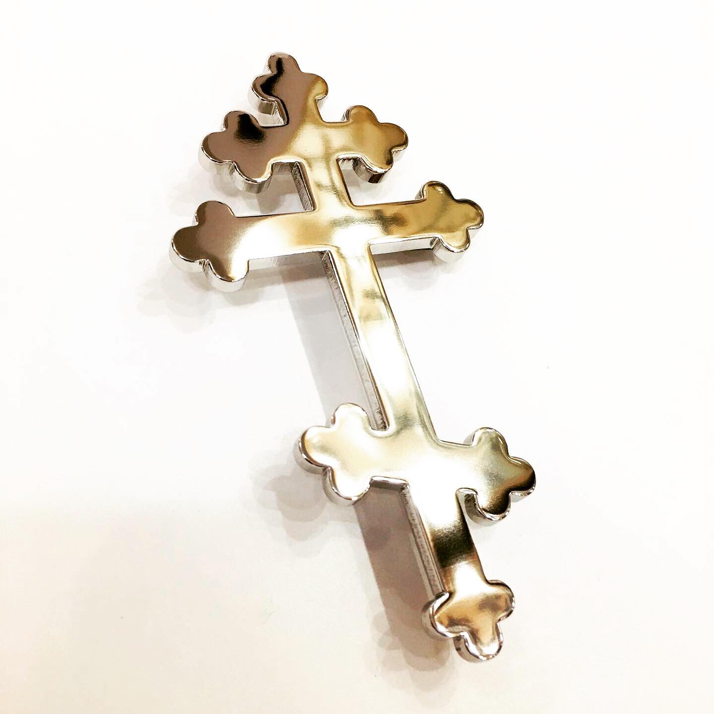 Крест из нержавеющей стали на памятник 82196