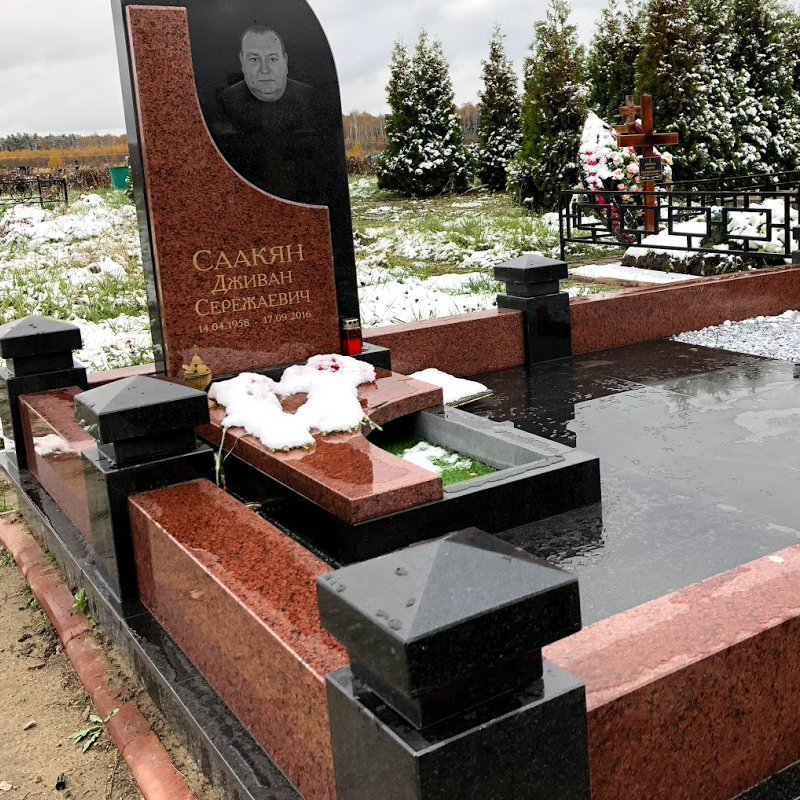 Каменная ограда на могилу 22129