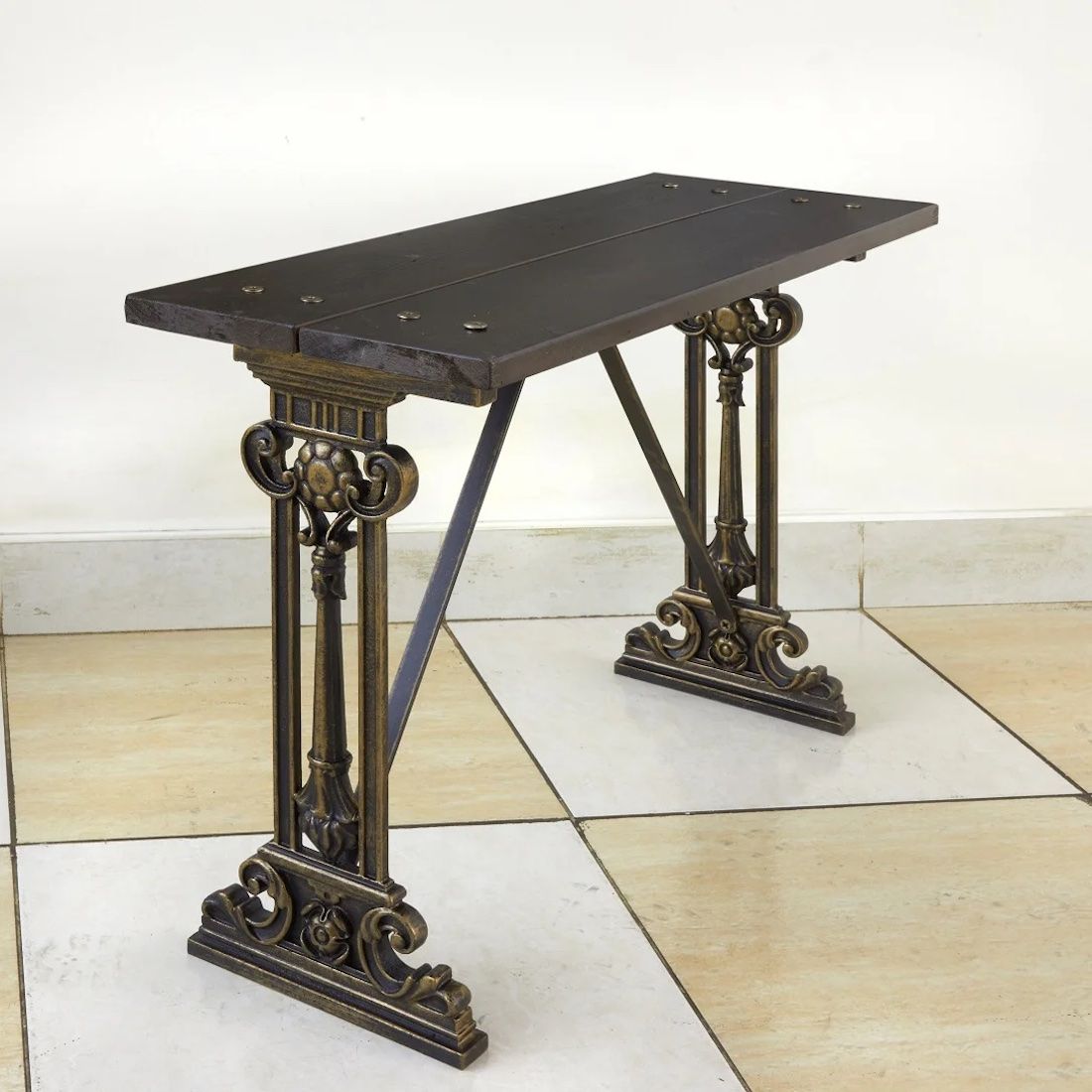 Скамейка на могилу чугунная 82970