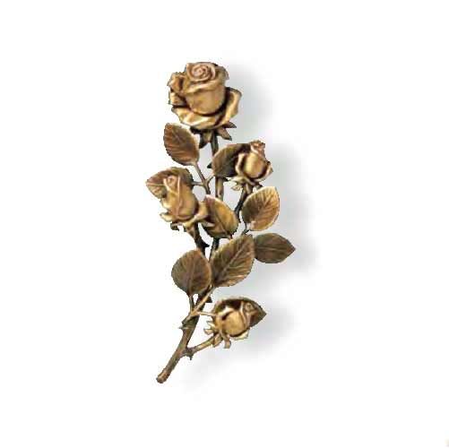 Розочка на памятник из бронзы 82039