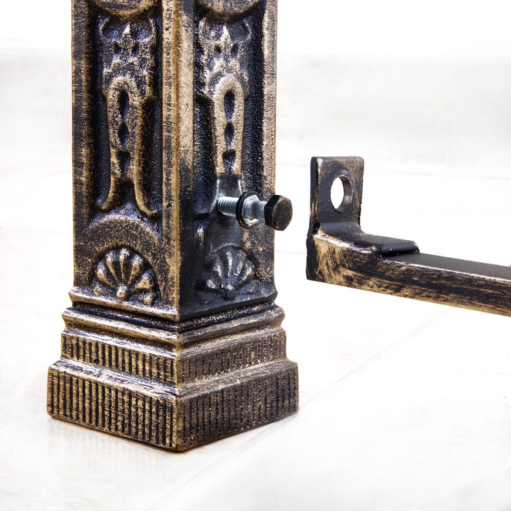 Ограда из чугуна на могилу 82924