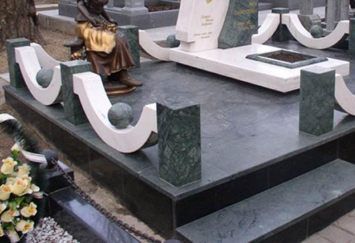 Элитный цоколь на могилу 22146