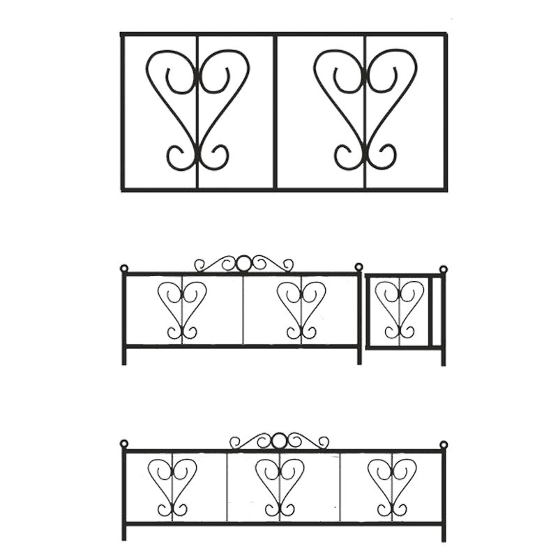 Ограда сварная 30008