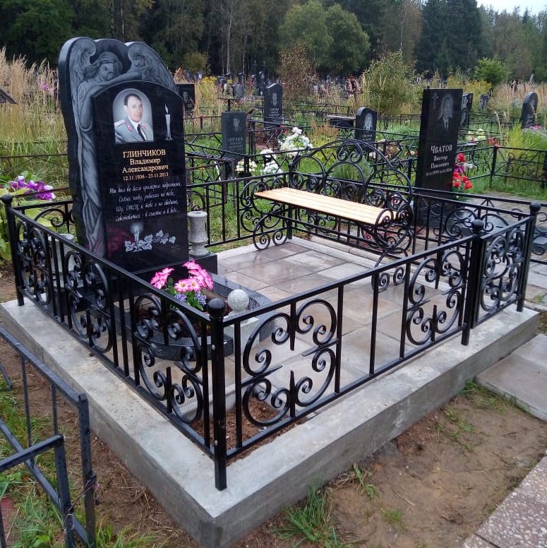 Ритуальная оградка в форме 31013