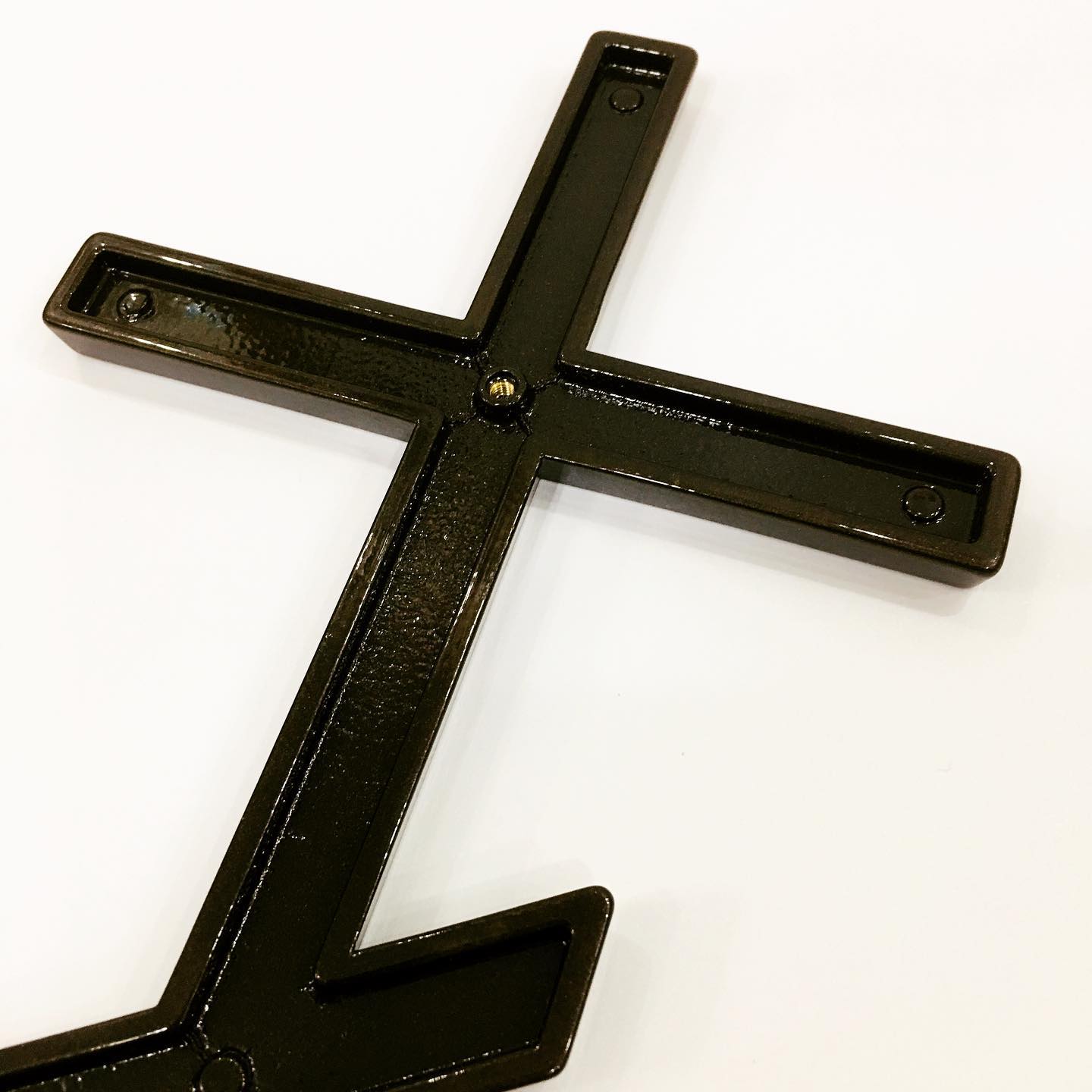 Крест из бронзы православный на памятник 82158